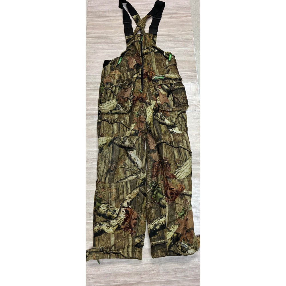 Remington Mens Mossy Oak Break-Up Infinity Camo Insulated Hunting Bibs Overalls